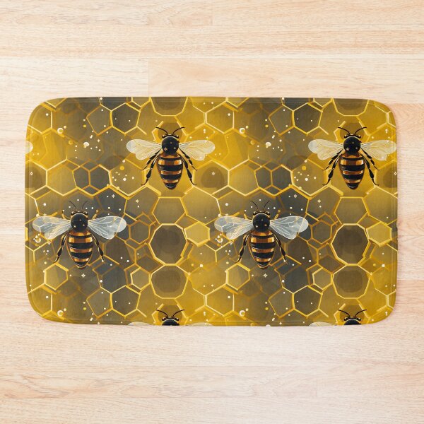 Item preview, Honeycomb and Bee Pattern 10 designed and sold by DigitalPatternx.