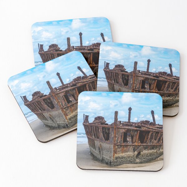 Item preview, SS Maheno ship wrecked on Fraser Island Australia designed and sold by Martin Berry Photography.