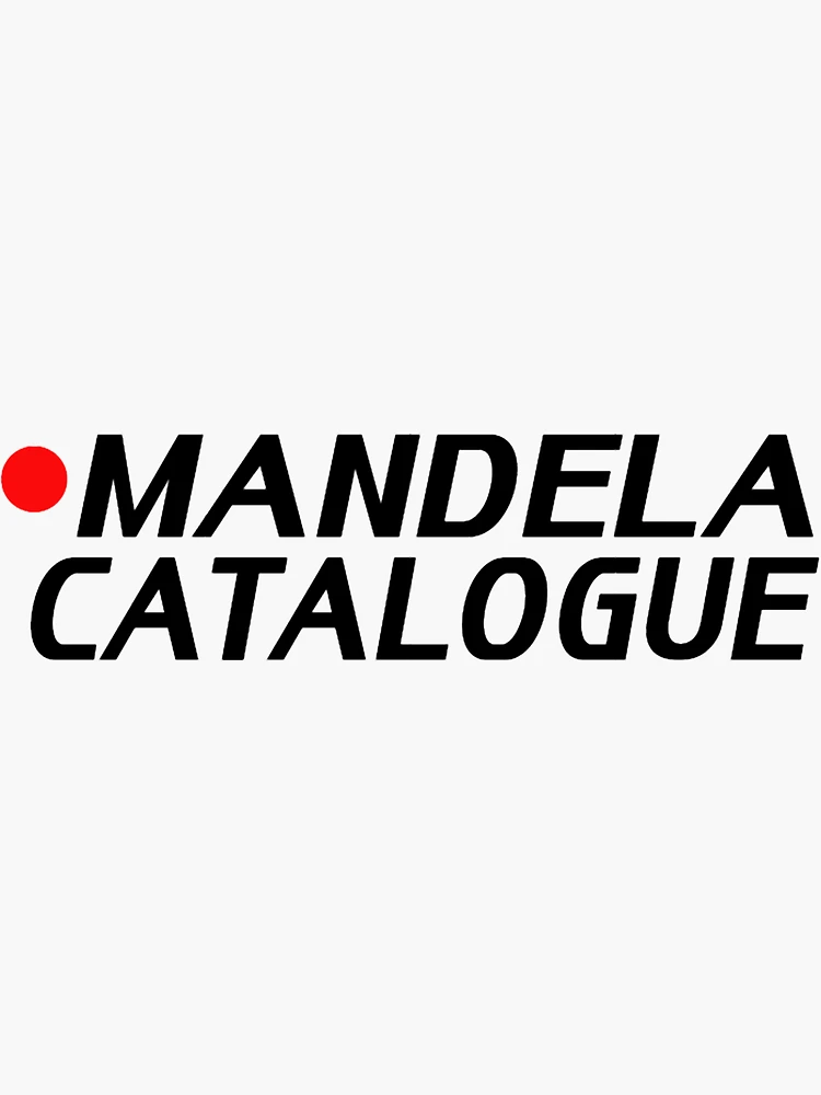 Mandela Catalogue Vol.4 Sticker for Sale by General-Merch