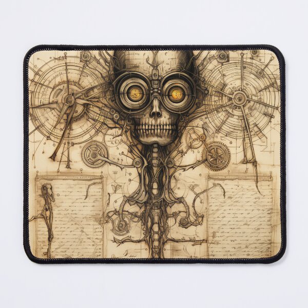 Item preview, Old odd Steampunk Drawings designed and sold by BrandonArtWorld.
