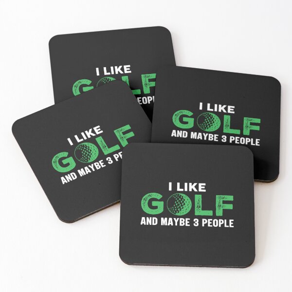 Item preview, I Like Golf And Maybe 3 People Apparel for Golfers designed and sold by KuzBa.