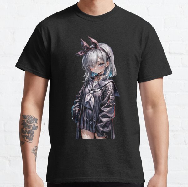 Anime Girl Essential T-Shirt for Sale by victoralexis7