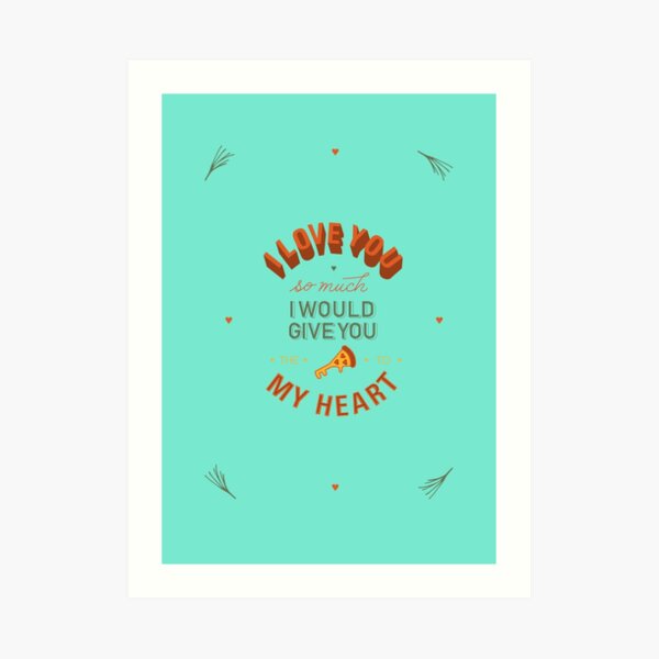 The Key to My Heart Art Print