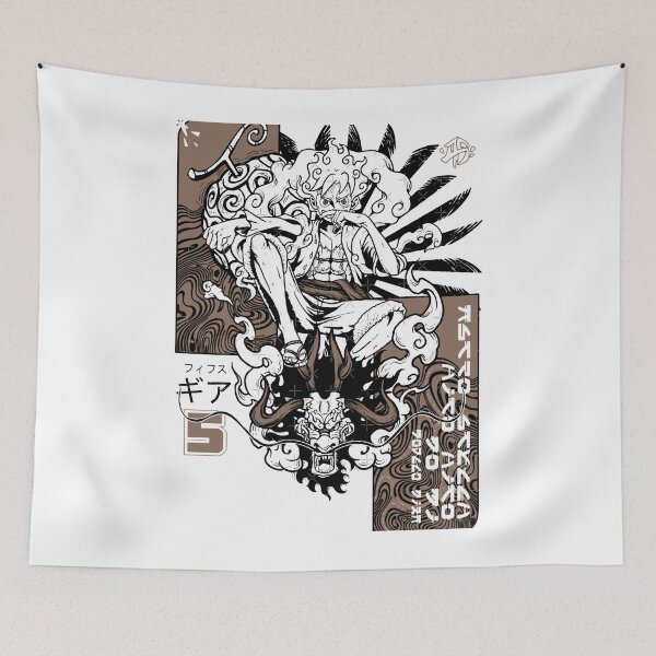 Item preview, Le Dieu Soleil, Héritier Monkey D. Luffy - GEAR 5 designed and sold by Nicholebshire.