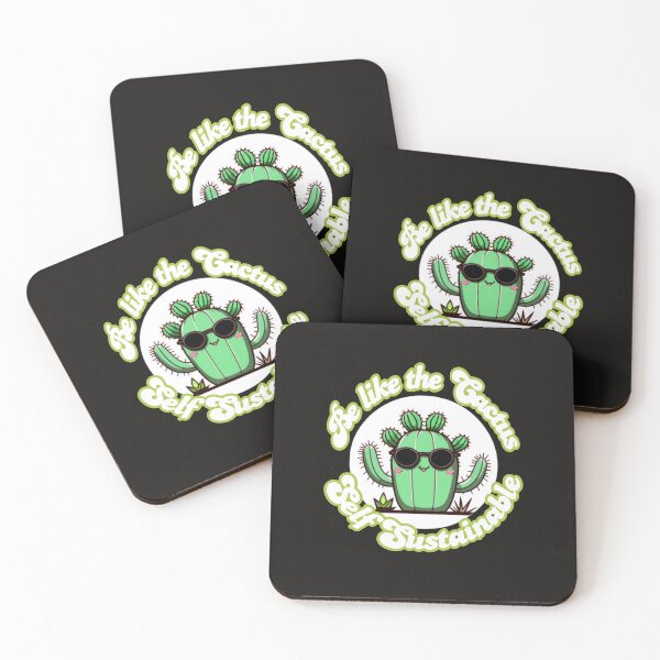 Item preview, Be like the Cactus, self sustainable- motivational quote  designed and sold by Roxburylane.