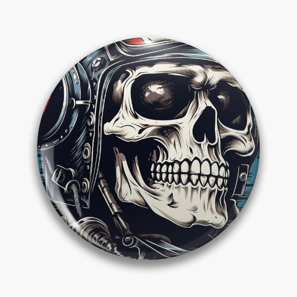 Item preview, Skull Pilot designed and sold by WallGarden.
