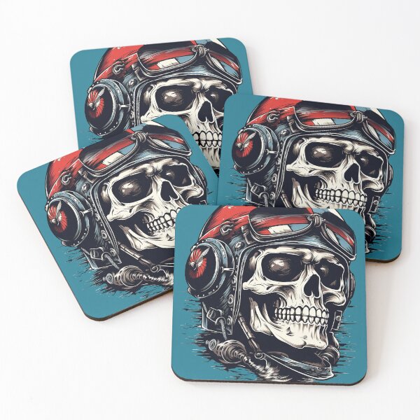 Item preview, Skull Pilot designed and sold by WallGarden.