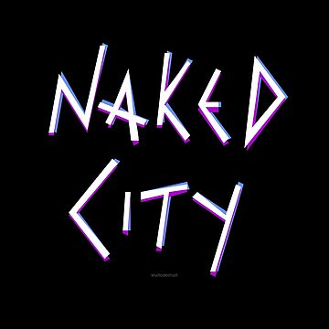 Artwork thumbnail, Naked City (Color on Black) by StudioDestruct