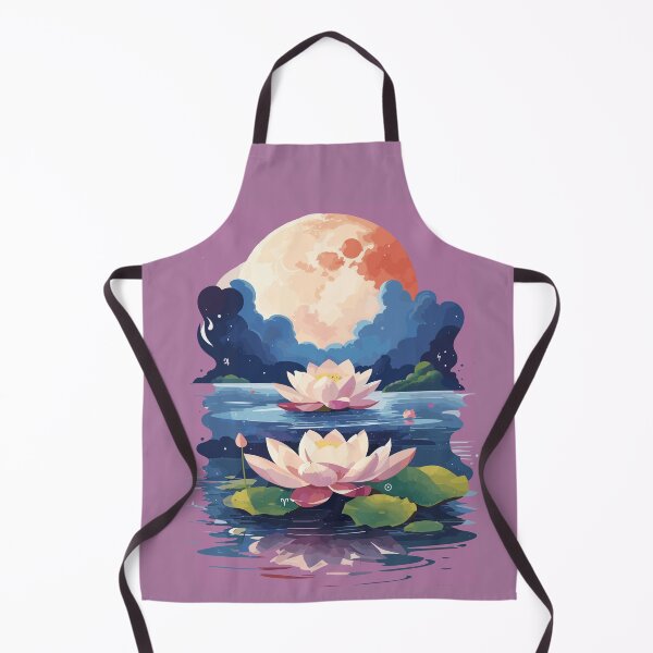 Item preview, Double Lotus Under The Moon designed and sold by Zeus-Prime.