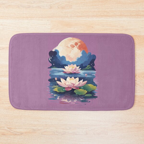 Item preview, Double Lotus Under The Moon designed and sold by Zeus-Prime.