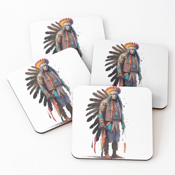 Item preview, Native American | Horse | Chief | Ranch | Cowgirl | Cowboy | Western | Lifestyle | Bold Colors  designed and sold by mwinter2205.