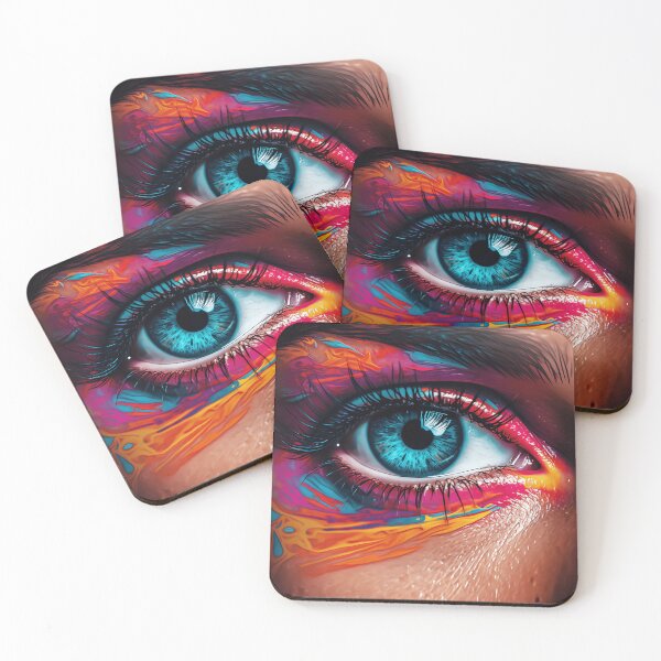 Item preview, Abstract eye digital print designed and sold by dcrc.