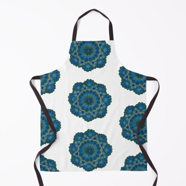 Item preview, Mandala of blue and green colors designed and sold by Mooki-.