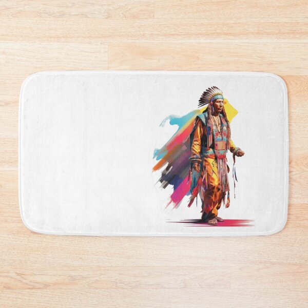 Item preview, Native American | Horse | Chief | Ranch | Cowgirl | Cowboy | Western | Lifestyle | Bold Colors  designed and sold by mwinter2205.