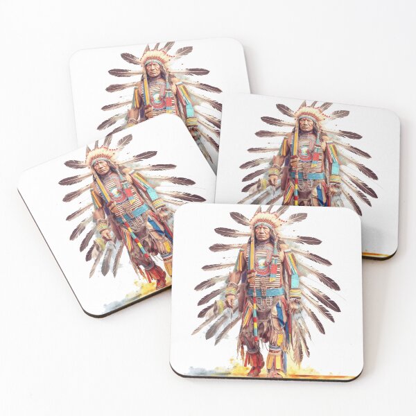 Item preview, Native American | Horse | Chief | Ranch | Cowgirl | Cowboy | Western | Lifestyle | Bold Colors  designed and sold by mwinter2205.