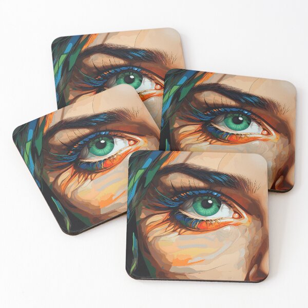 Item preview, Abstract eye digital print designed and sold by dcrc.