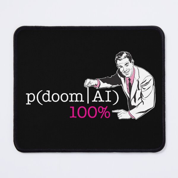 Item preview, Mr p(doom) 100% designed and sold by KerriKerri.