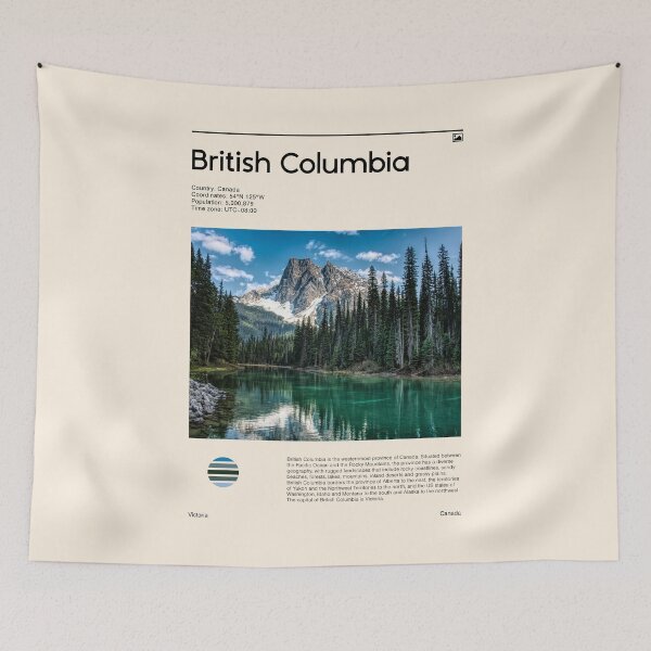 Item preview, Visit British Columbia, Canada (Travel poster) designed and sold by RabbitK.