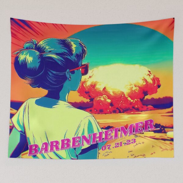 Item preview, Barbenheimer 2023 designed and sold by TomFrontierArt.