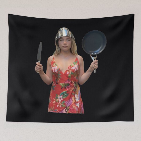 Item preview, florence pugh cooking with flo 	 	 designed and sold by vfgcaoue24.