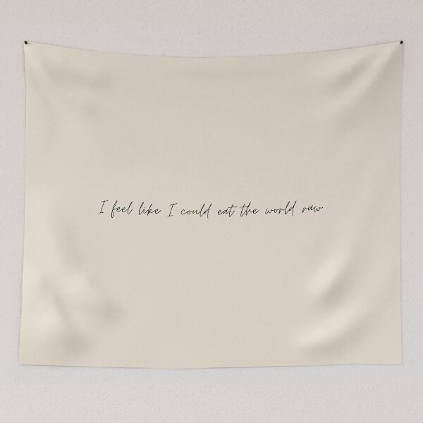 Item preview, I feel like I could eat the world raw - The Song of Achilles Quote designed and sold by bubblytank.