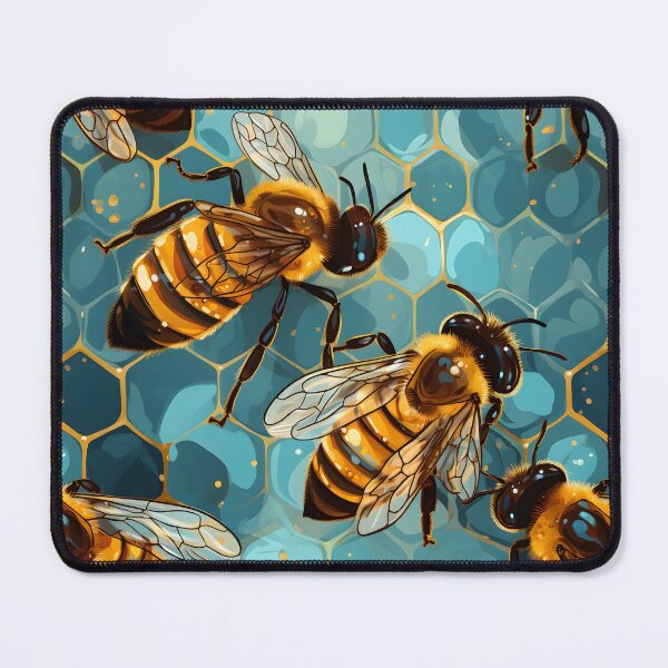 Item preview, Honeycomb and Bee Pattern 11 designed and sold by DigitalPatternx.