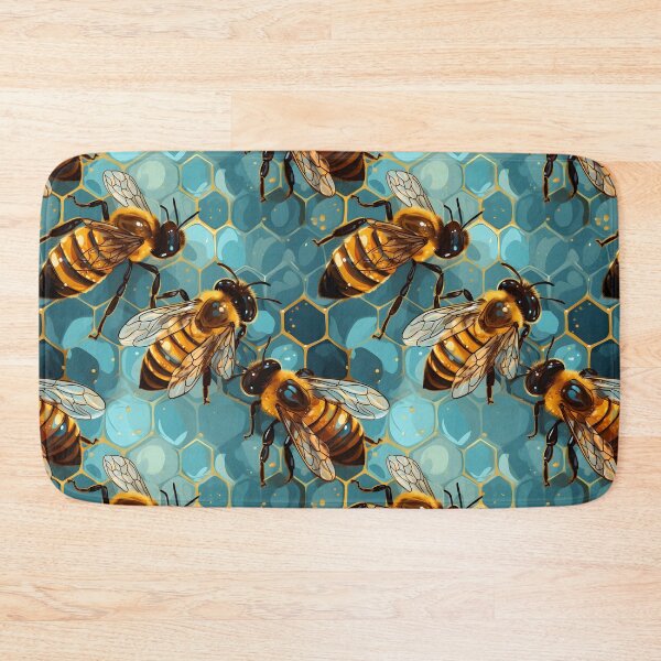 Item preview, Honeycomb and Bee Pattern 11 designed and sold by DigitalPatternx.
