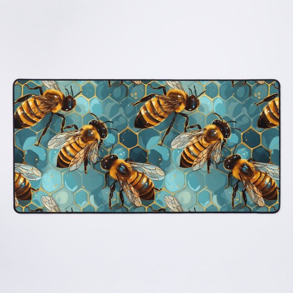 Item preview, Honeycomb and Bee Pattern 11 designed and sold by DigitalPatternx.