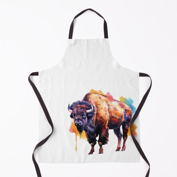 Item preview, Buffalo | Native American | Ranch | Cowgirl | Cowboy | Western | Lifestyle | Bold Colors  designed and sold by mwinter2205.