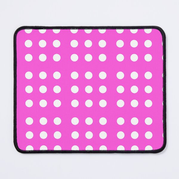 Item preview, White Polka Dots on Hot Pink designed and sold by AASparksDesigns.