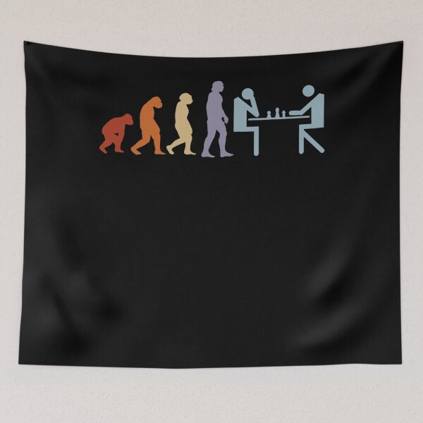 Item preview, Chess chess game chess pieces evolution chess board  designed and sold by KAYLSCOM.