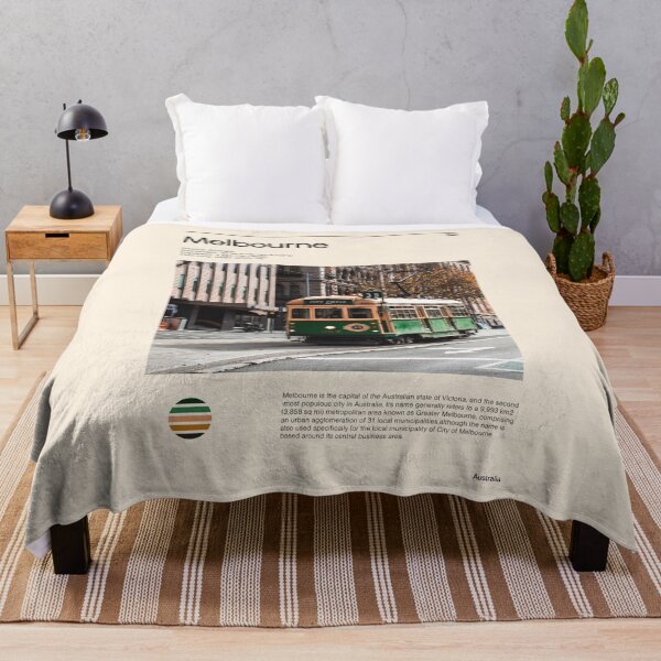 Item preview, Visit Melbourne, Australia (Travel poster) designed and sold by RabbitK.