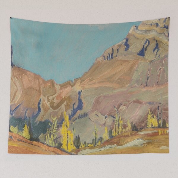 Item preview, James Edward Hervey MacDonald, Mountain and Larches, Rocky Mountains designed and sold by TheRedVineyard.