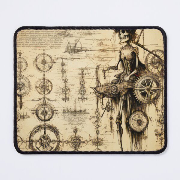 Item preview, Old odd Steampunk Drawings designed and sold by BrandonArtWorld.