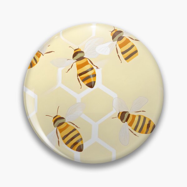 Item preview, Honeycomb and Bee Pattern 12 designed and sold by DigitalPatternx.