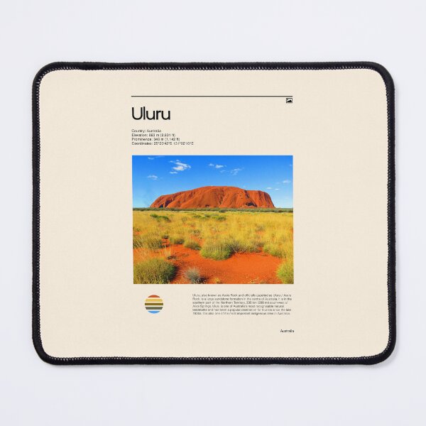 Item preview, Visit Uluru, Australia (Travel poster) designed and sold by RabbitK.
