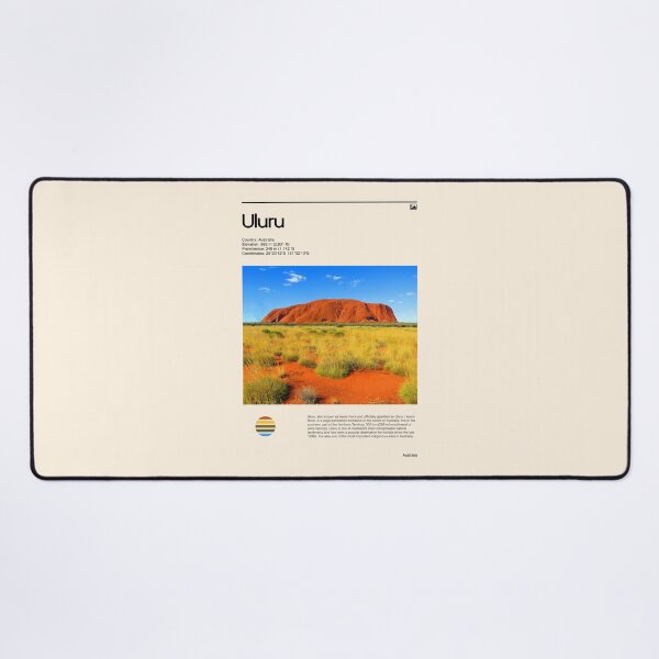 Item preview, Visit Uluru, Australia (Travel poster) designed and sold by RabbitK.