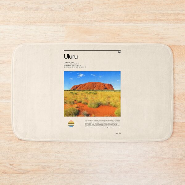 Item preview, Visit Uluru, Australia (Travel poster) designed and sold by RabbitK.
