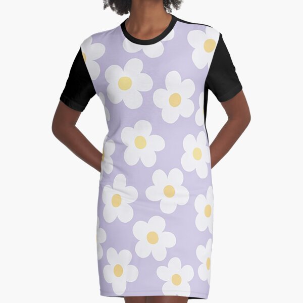 Item preview, Lavender 70's Retro Flower Power designed and sold by thomasduval.