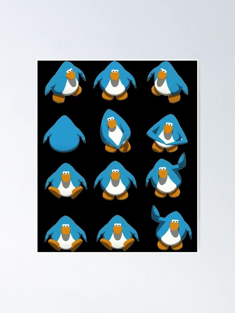 Club Penguin Default Dance  Poster for Sale by KAYLSCOM