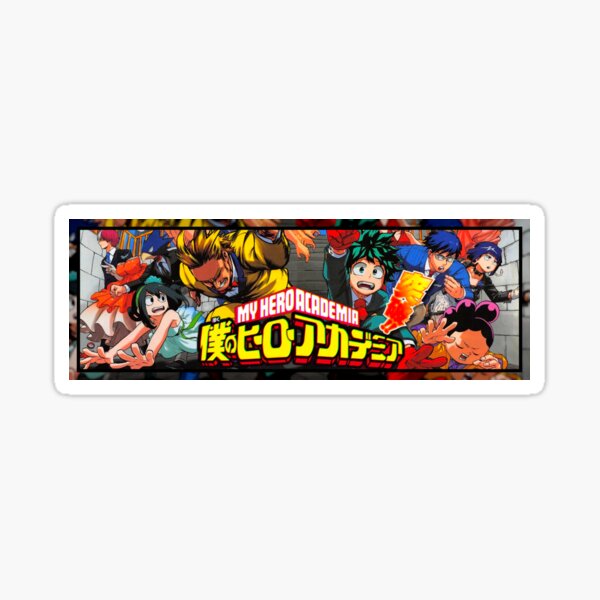 Crunchyroll Stickers Redbubble - roblox heroes online slaps animemes