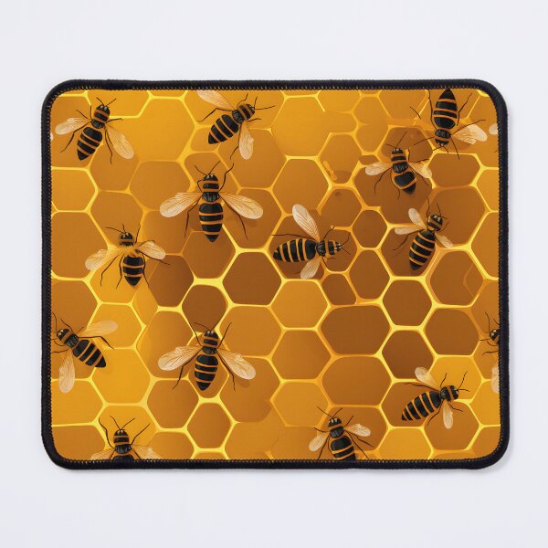 Item preview, Honeycomb and Bee Pattern 14 designed and sold by DigitalPatternx.