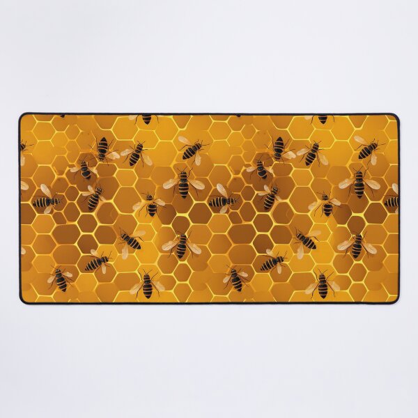 Item preview, Honeycomb and Bee Pattern 14 designed and sold by DigitalPatternx.