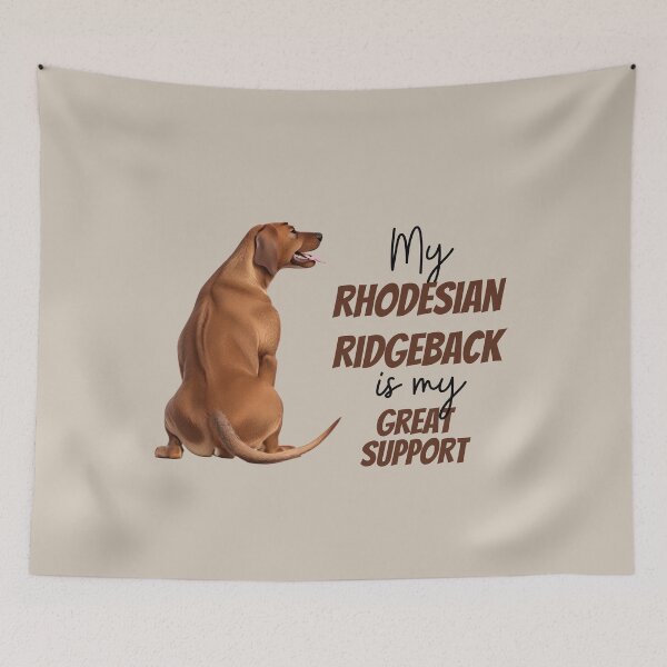 Item preview, My Rhodesian Ridgeback is my great support designed and sold by ChickNickStudio.