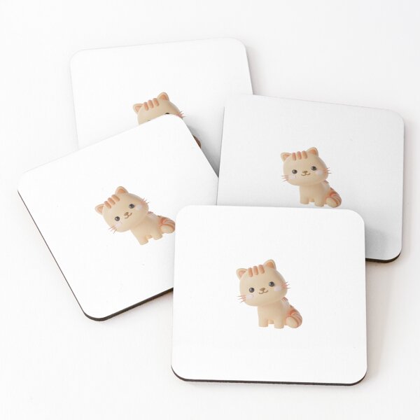 Item preview, cute little cat 3d designed and sold by Azialep.