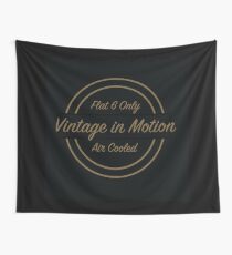 vintage in motion Wall Tapestry