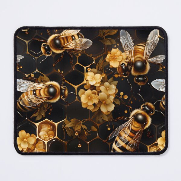 Item preview, Honeycomb and Bee Pattern 16 designed and sold by DigitalPatternx.
