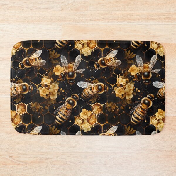 Item preview, Honeycomb and Bee Pattern 16 designed and sold by DigitalPatternx.
