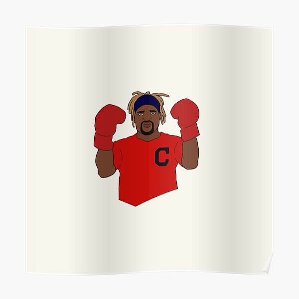 Jose Ramirez Cleveland Indians Poster Print, Real Player, Baseball Player,  Canvas Art, ArtWork, Jose Ramírez Decor, Posters for Wall SIZE 24''x32