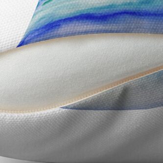 Alternate view of I am Peaceful Throw Pillow